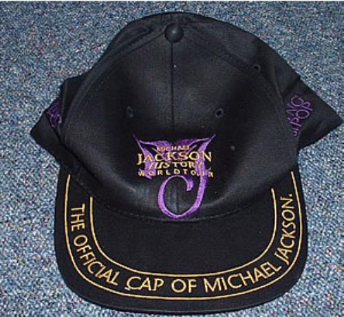 Michael Jackson History - Black Tour Hat memorabilia US M-JMMHI261951