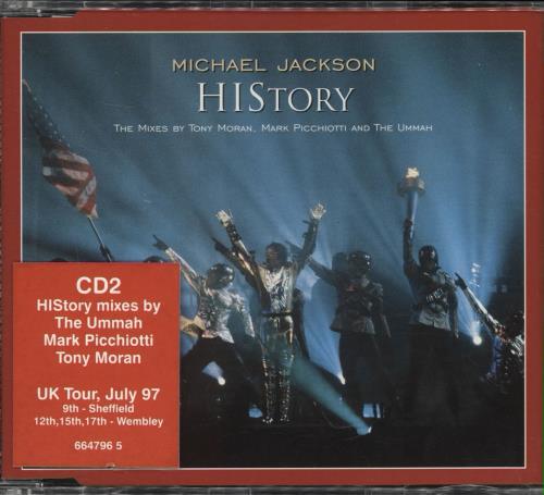 Michael Jackson History - CD2 CD single (CD5 / 5") UK M-JC5HI97678