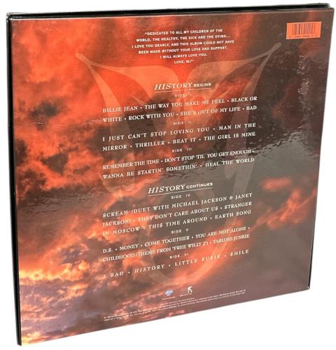 Michael Jackson HIStory - EX Vinyl Box Set US M-JVXHI873115