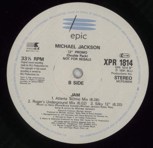 Michael Jackson Jam - Double Pack 12" vinyl single (12 inch record / Maxi-single) UK M-J12JA14501