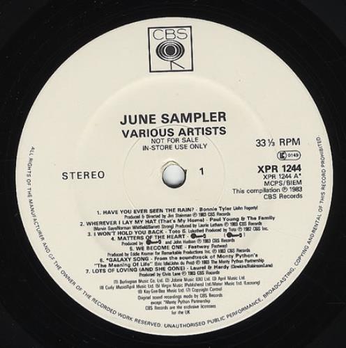 Michael Jackson June Sampler vinyl LP album (LP record) UK M-JLPJU181990