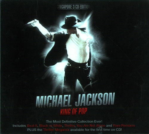 Michael Jackson King Of Pop 3-CD album set (Triple CD) Singapore M-J3CKI501960