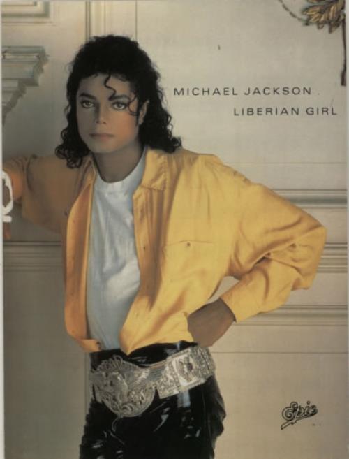 Michael Jackson Liberian Girl sheet music UK M-JSMLI621111