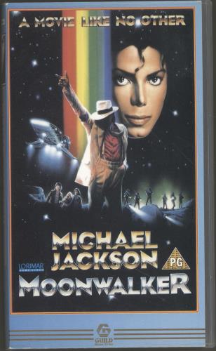 Michael Jackson Moonwalker video (VHS or PAL or NTSC) UK M-JVIMO204892