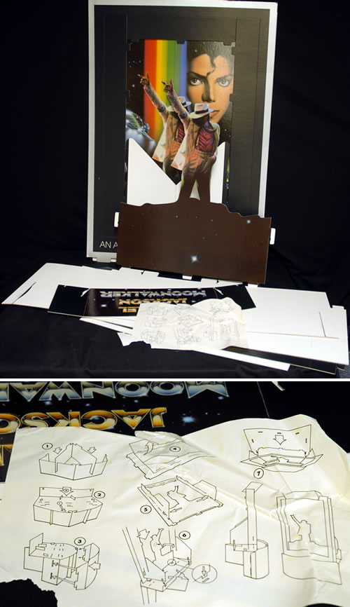 Michael Jackson Moonwalker display UK M-JDIMO583965