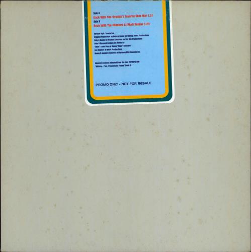 Michael Jackson Rock With You 12" vinyl single (12 inch record / Maxi-single) UK M-J12RO771544