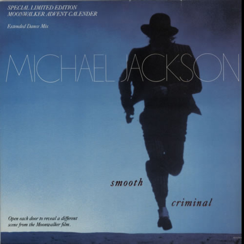 Michael Jackson Smooth Criminal + Calendar Sleeve 12" vinyl single (12 inch record / Maxi-single) UK M-J12SM51287