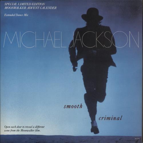 Michael Jackson Smooth Criminal + Calendar Sleeve 12" vinyl single (12 inch record / Maxi-single) UK M-J12SM51287