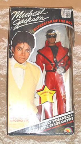 Michael Jackson Superstar Of The 80's Doll - VG memorabilia US M-JMMSU297387
