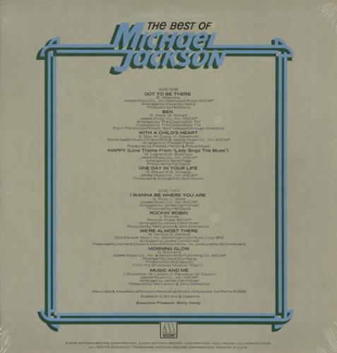 Michael Jackson The Best Of  - Sealed vinyl LP album (LP record) US M-JLPTH281058