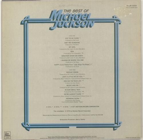 Michael Jackson The Best Of Michael Jackson - EMI vinyl LP album (LP record) UK M-JLPTH530462