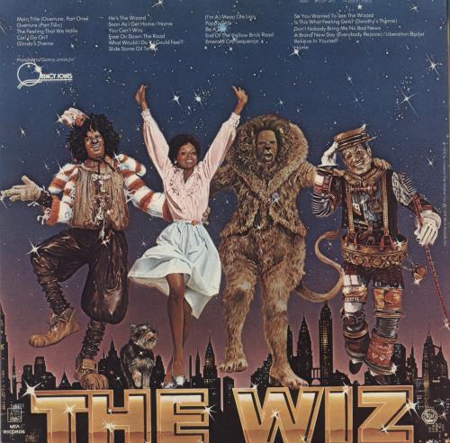 Michael Jackson The Wiz + Booklet - EX 2-LP vinyl record set (Double LP Album) UK M-J2LTH874662