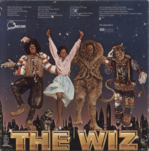 Michael Jackson The Wiz - VG 2-LP vinyl record set (Double LP Album) US M-J2LTH851339