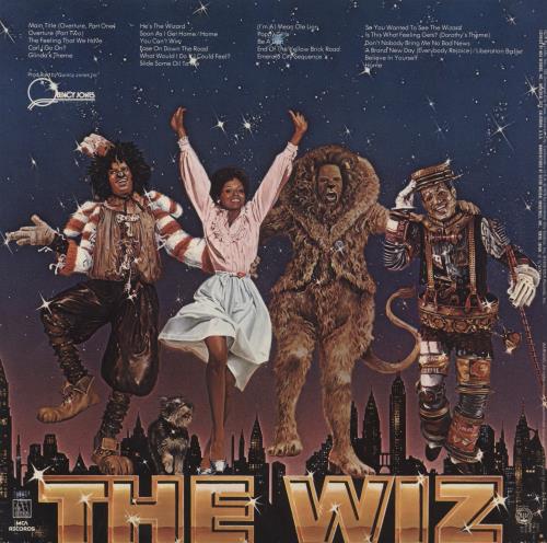 Michael Jackson The Wiz 2-LP vinyl record set (Double LP Album) Japanese M-J2LTH884452