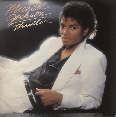 Michael Jackson Thriller vinyl LP album (LP record) Dutch M-JLPTH865922