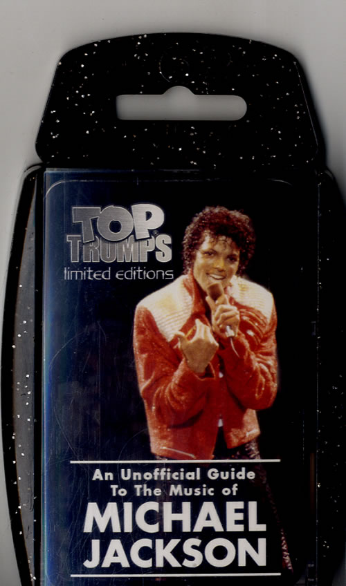 Michael Jackson Top Trumps memorabilia UK M-JMMTO596078