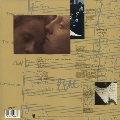 Michael Kamen Concerto For Saxophone vinyl LP album (LP record) German 5ITLPCO867989