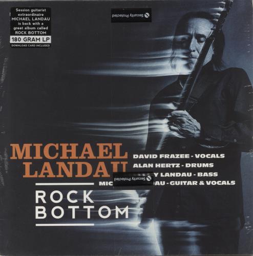 Michael Landau Rock Bottom - 180gm - Sealed vinyl LP album (LP record) UK N7ILPRO869565