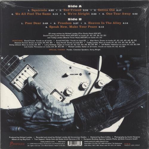 Michael Landau Rock Bottom - 180gm - Sealed vinyl LP album (LP record) UK N7ILPRO869565