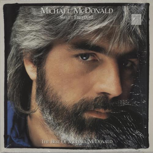 Michael McDonald Sweet Freedom - shrink vinyl LP album (LP record) UK MIMLPSW868282