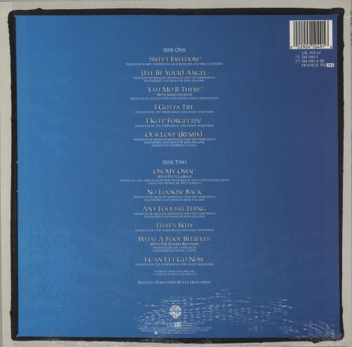 Michael McDonald Sweet Freedom - shrink vinyl LP album (LP record) UK MIMLPSW868282