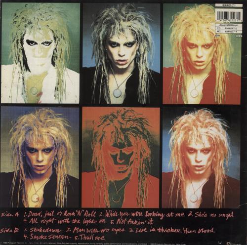 Michael Monroe Not Faking It vinyl LP album (LP record) UK MONLPNO416547