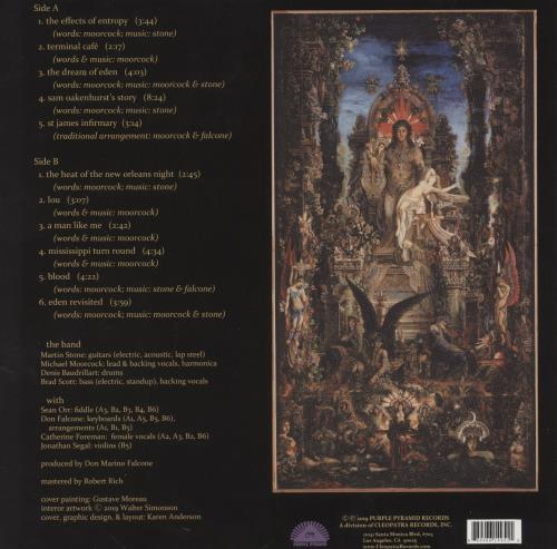 Michael Moorcock Live At The Terminal Caf vinyl LP album (LP record) US CCMLPLI862478