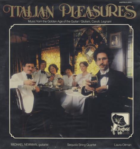 Michael Newman Italian Pleasures - 180gm vinyl LP album (LP record) US MN6LPIT400881