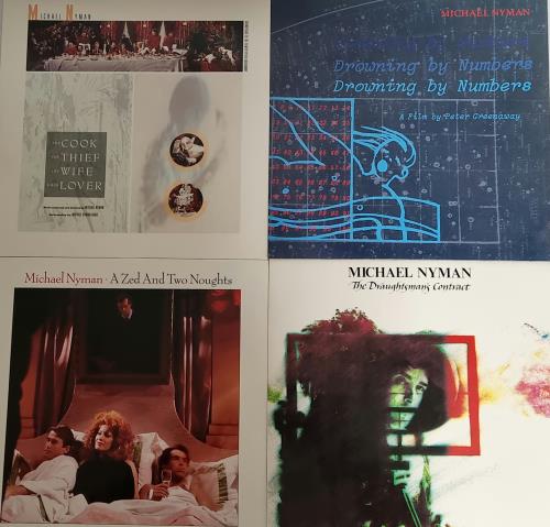 Michael Nyman The Nyman / Greenaway Soundtracks - EX 4-LP vinyl album record set UK NYN4LTH779731