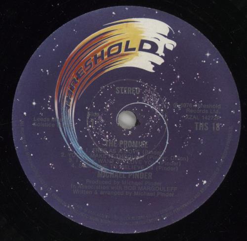 Michael Pinder The Promise + Insert vinyl LP album (LP record) UK MPDLPTH61963