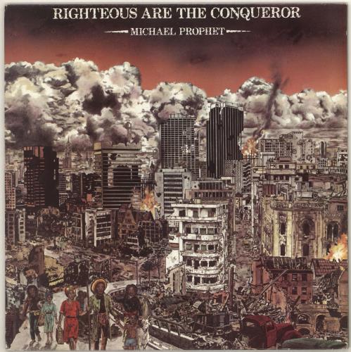 Michael Prophet Righteous Are The Conqueror vinyl LP album (LP record) UK MWJLPRI723206