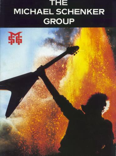 Michael Schenker Group 1982 Tour Programme + Ticket Stub tour programme UK MSGTRTO783167