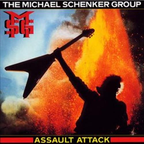 Michael Schenker Group Assault Attack CD album (CDLP) UK MSGCDAS469584