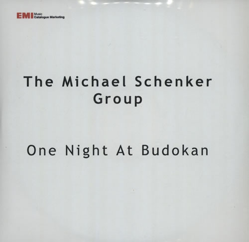 Michael Schenker Group One Night At Budokan 2 CD album set (Double CD) UK MSG2CON568746