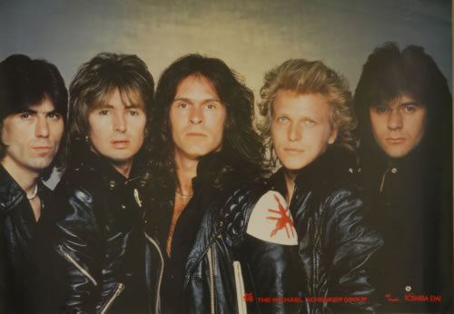 Michael Schenker Group The Michael Schenker Group poster Japanese MSGPOTH359408