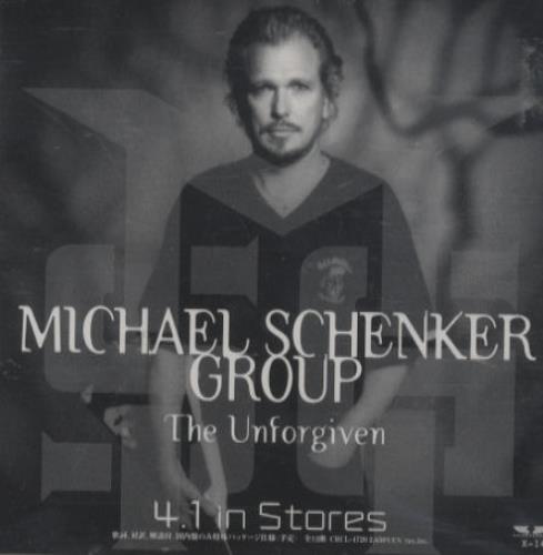 Michael Schenker Group The Unforgiven CD album (CDLP) Japanese MSGCDTH140257