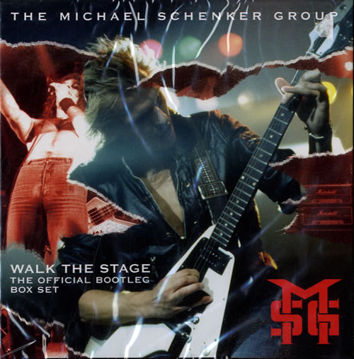 Michael Schenker Group Walk The Stage: The Bootleg Box Set 5-CD album set UK MSG5CWA472675