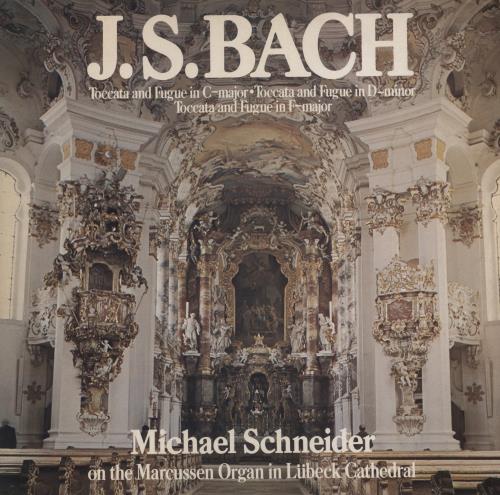 Michael Schneider J.S. Bach vinyl LP album (LP record) UK 3YDLPJS672440