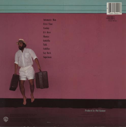 Michael Sembello Bossa Nova Hotel vinyl LP album (LP record) German SM0LPBO727029