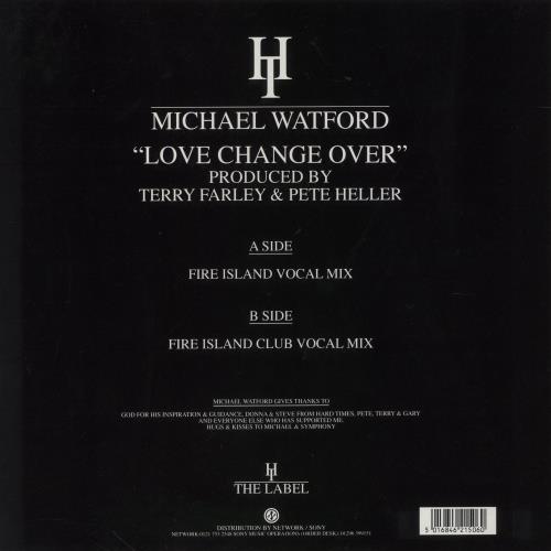 Michael Watford Love Change Over 12" vinyl single (12 inch record / Maxi-single) UK 7QE12LO854891