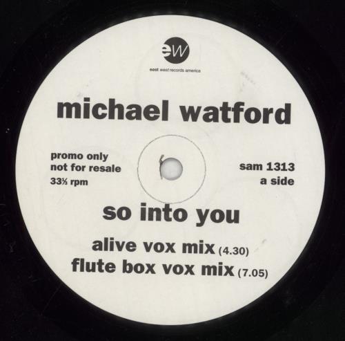 Michael Watford So Into You - 2 x 12" Vinyl 12" vinyl single (12 inch record / Maxi-single) UK 7QE12SO854895
