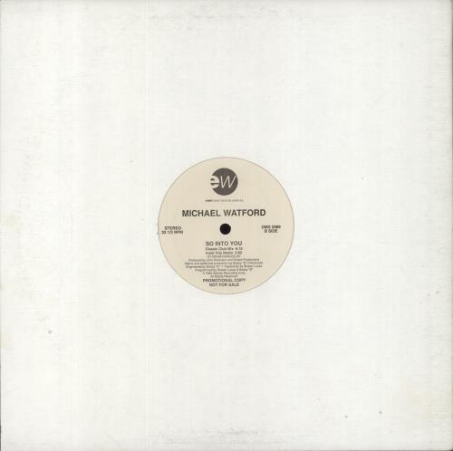 Michael Watford So Into You 12" vinyl single (12 inch record / Maxi-single) US 7QE12SO860005