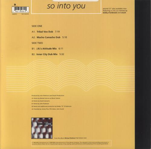 Michael Watford So Into You 12" vinyl single (12 inch record / Maxi-single) German 7QE12SO860693