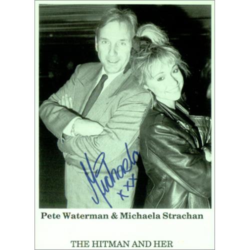 Michaela The Hitman And Her - Autographed photograph UK MAEPHTH426482