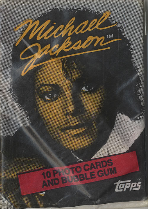 Michael Jackson Bubble Gum & Ten Photo Cards UK memorabilia (582390