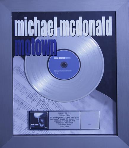 Michael McDonald Motown award disc US MIMAWMO534135