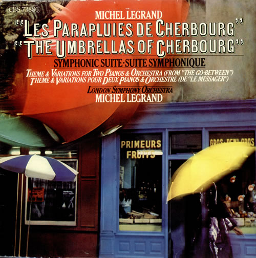 Michel Legrand Les Parapluies De Cherbourg vinyl LP album (LP record) German MLGLPLE490056