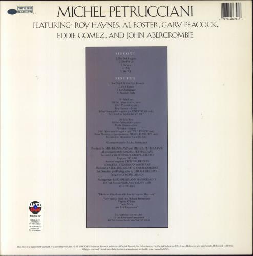 Michel Petrucciani Michel Plays Petrucciani vinyl LP album (LP record) US M1PLPMI832694