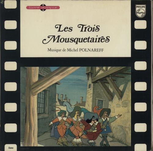 Michel Polnareff Les Trois Mousquetaires vinyl LP album (LP record) French MPLLPLE788894