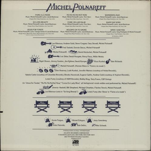 Michel Polnareff Michel Polnareff vinyl LP album (LP record) US MPLLPMI752851